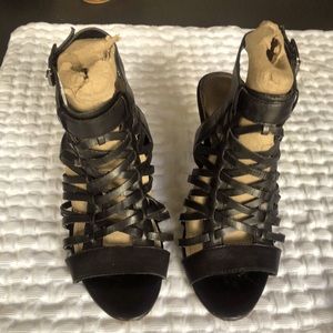 Vince Canuto braided high heeled sandal